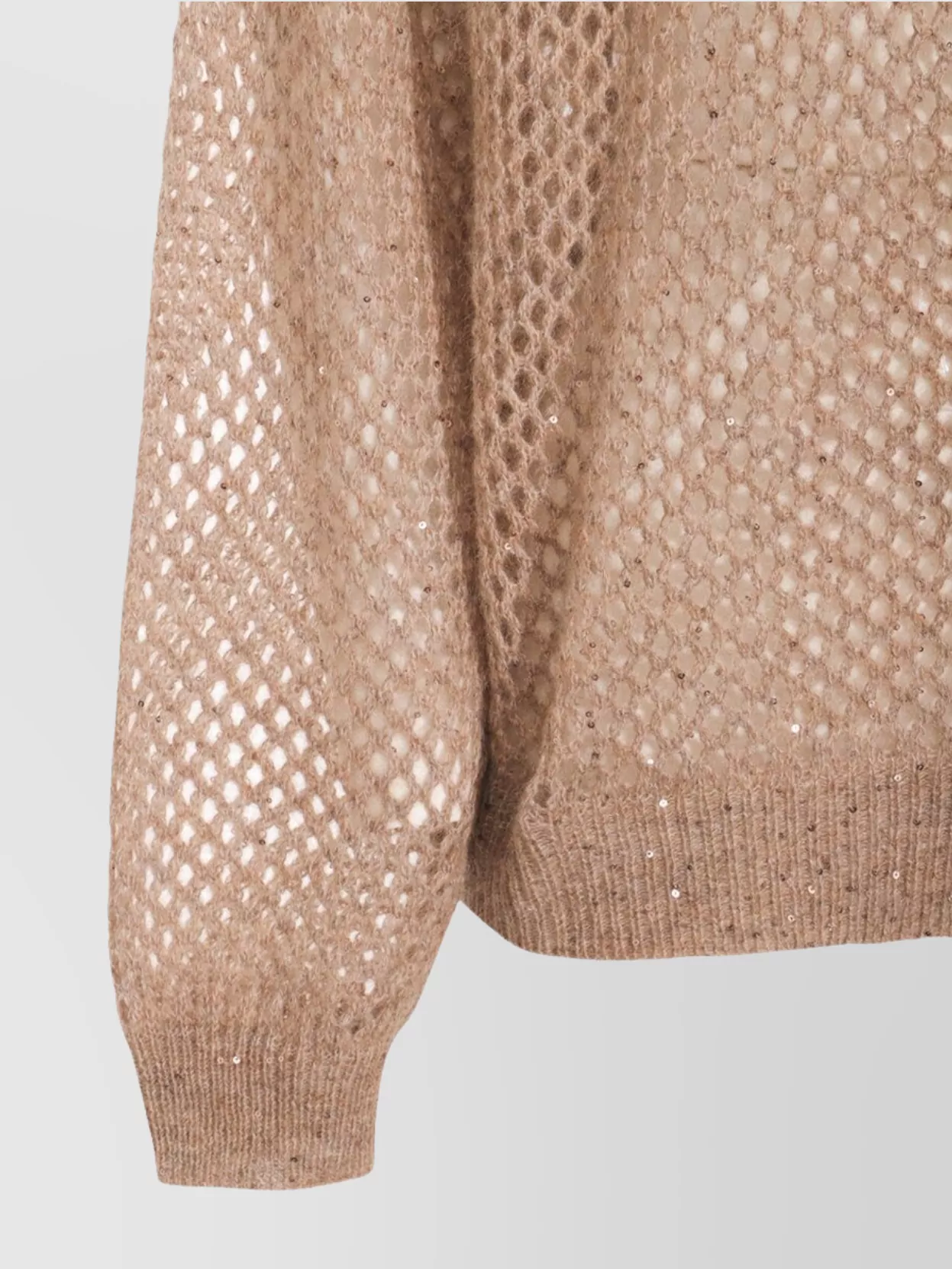 Brunello Cucinelli Crewneck Knitwear Sequin Embellishments