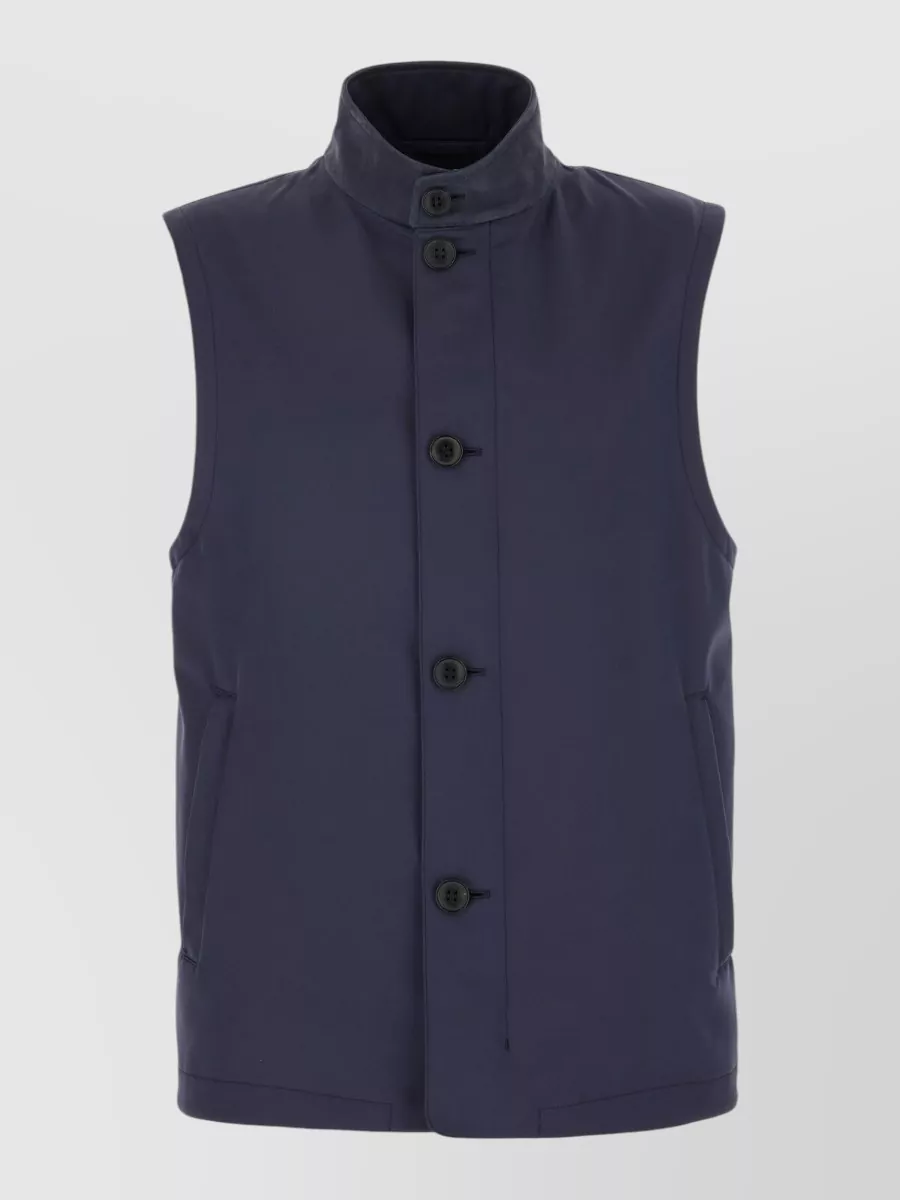 Zegna sleeveless padded jacket