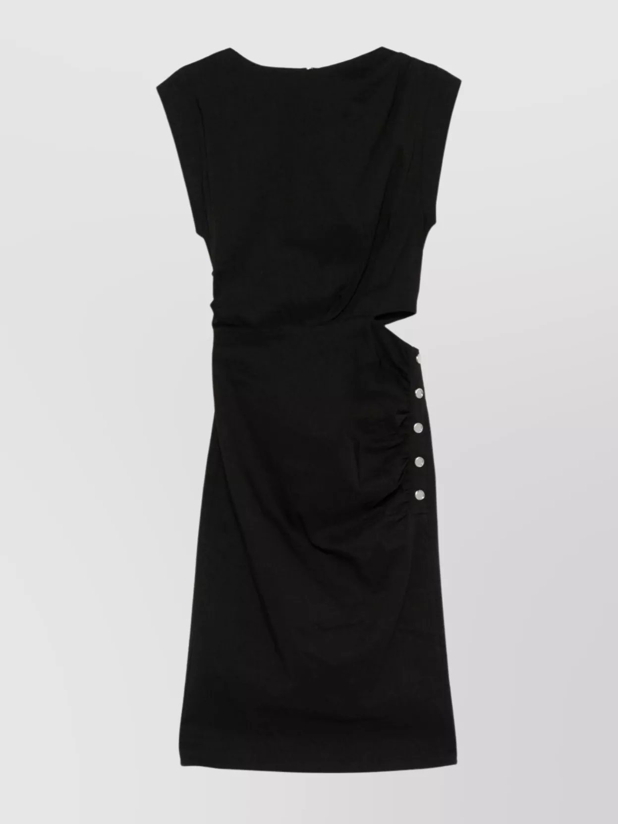 Pinko Knee Length Dress Featuring Cut-Out Detailing