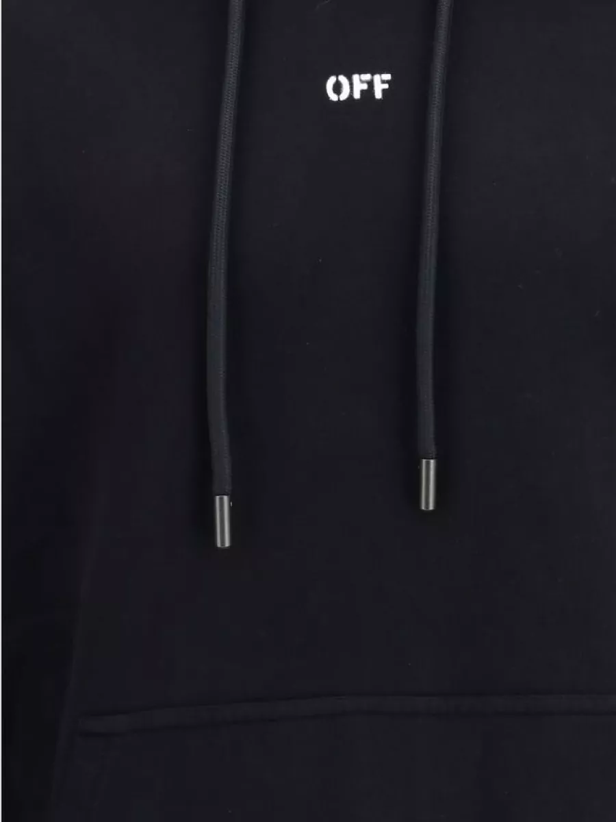 Off-White Cotton Sweatshirt