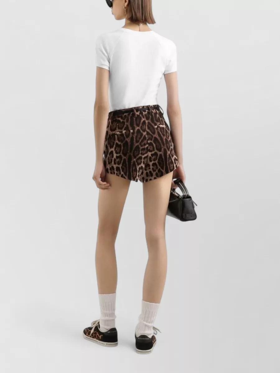 Dolce&Gabbana Bow Detail Logo Appliqué T-Shirt