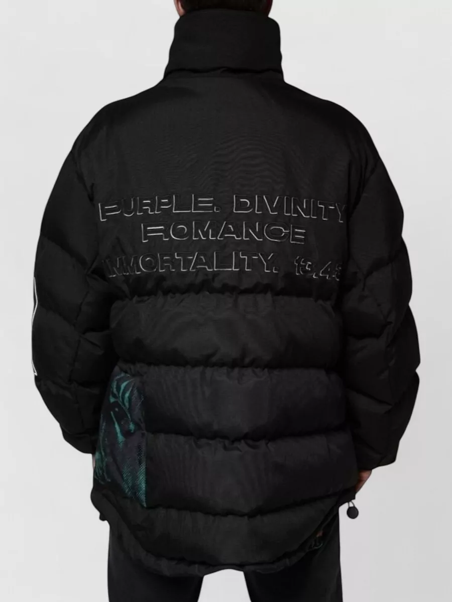 Dolce&Gabbana Tiger Print Oversized Puffer Jacket
