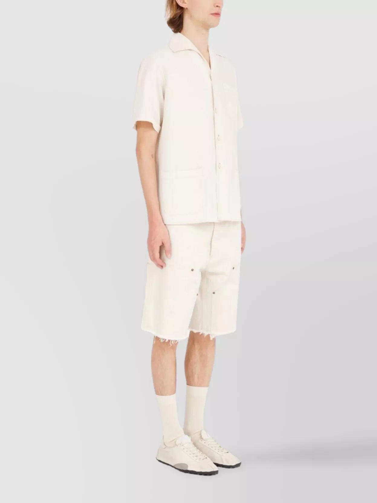 Maison Margiela Cotton Shirt With Spread Collar And Pockets