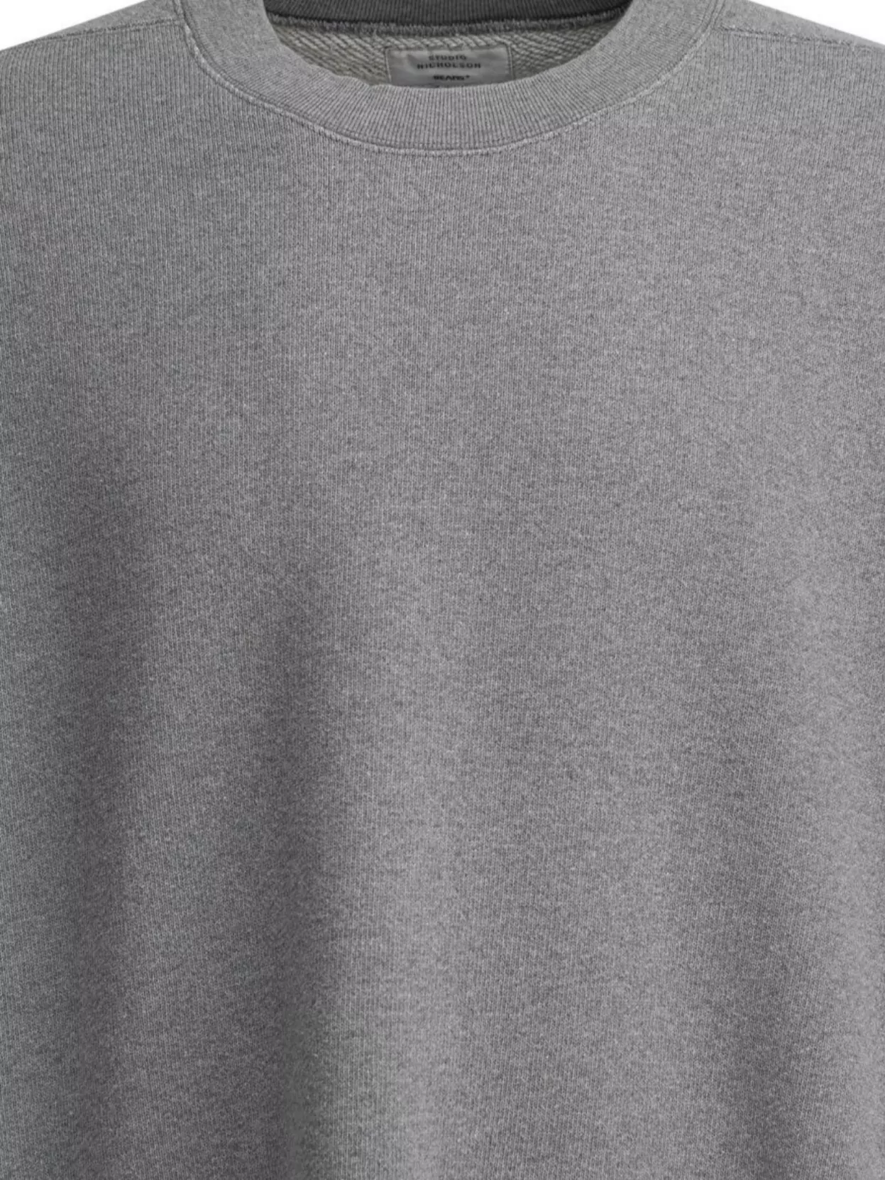 Beams Plus Soft Knitwear With Ribbed Cuffs And Hem