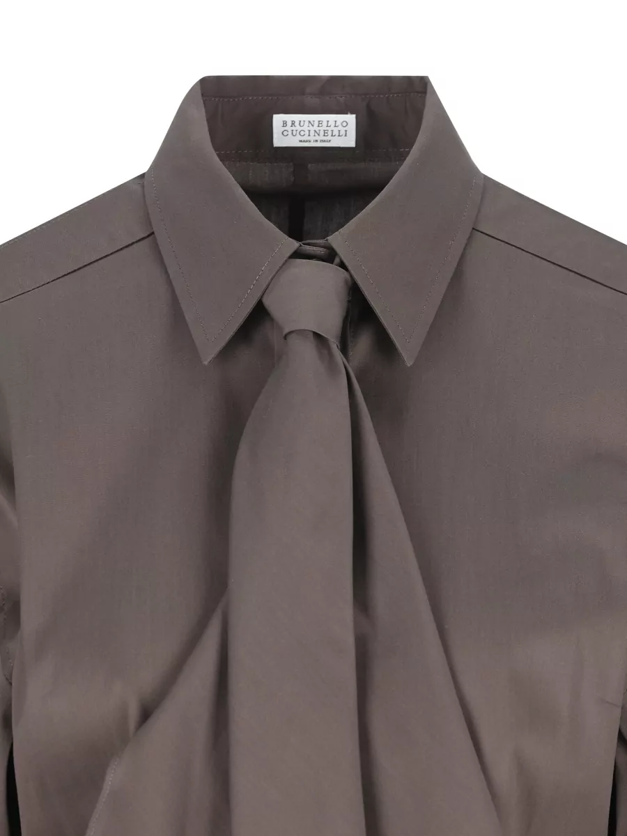 Brunello Cucinelli Cotton Blend Shirt