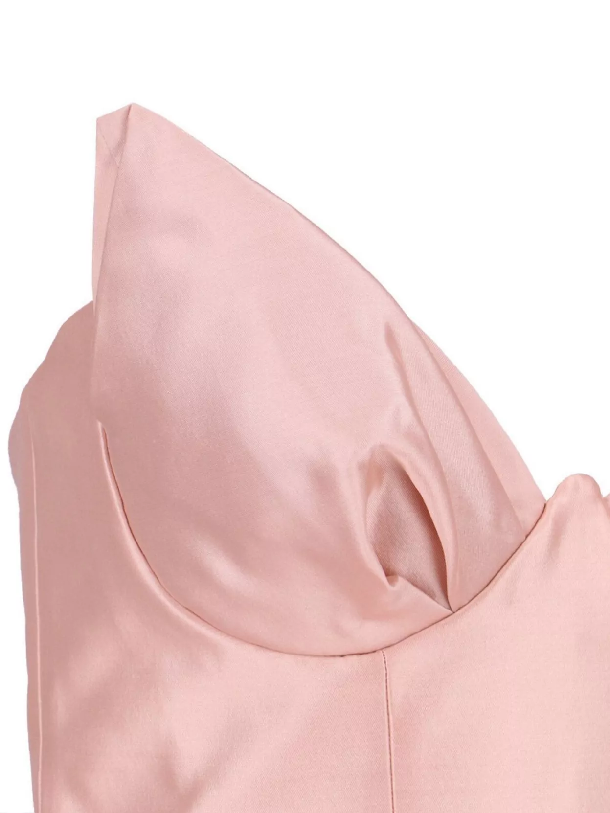 Zimmermann Knee Length Strapless Dress With Sweetheart Neckline In Pink