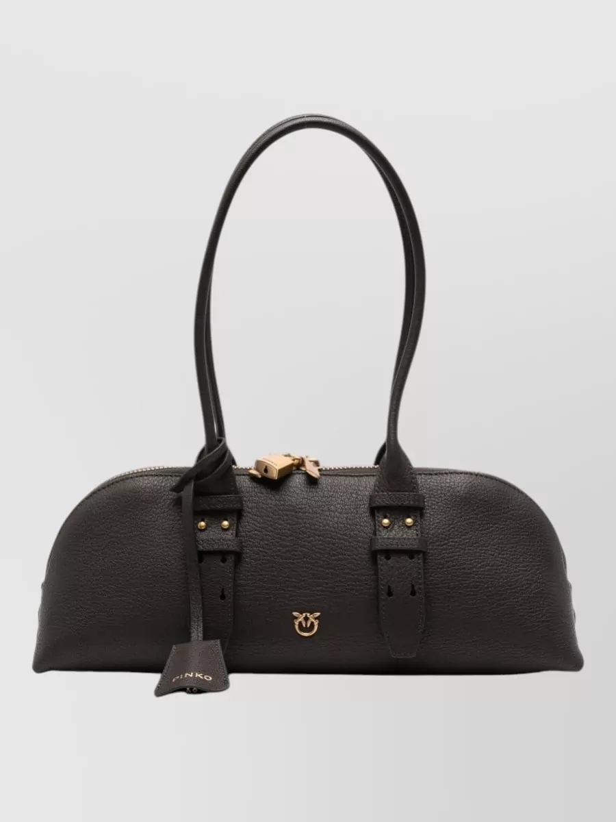 Pinko Love Bag Leather Shoulder Bag