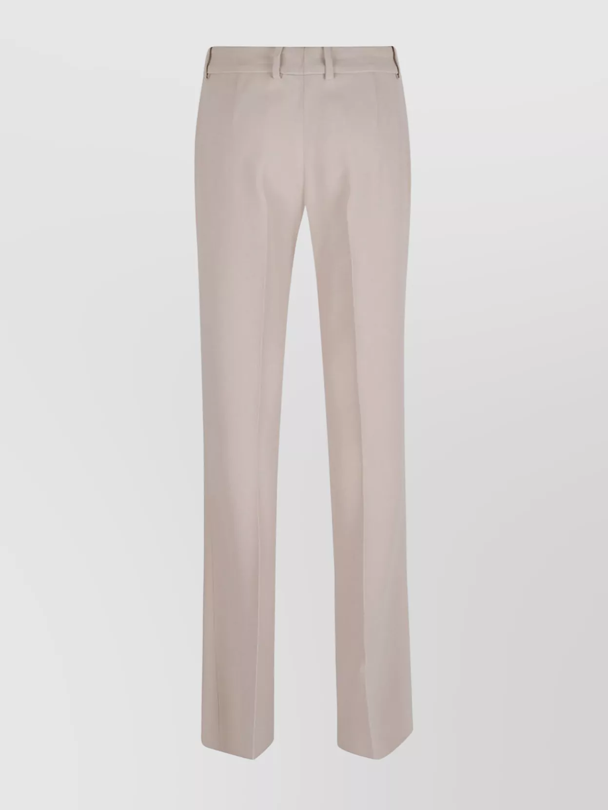 Ermanno Scervino Bootcut Trousers With Back And Side Pockets In Neutral