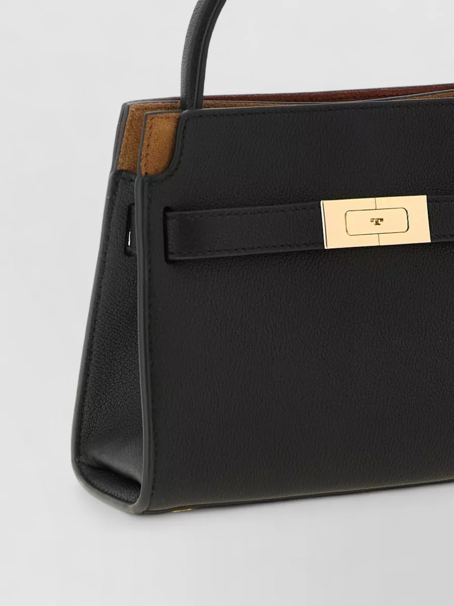 Tory Burch Lee Radziwill Petite Shearling Clutch Bag