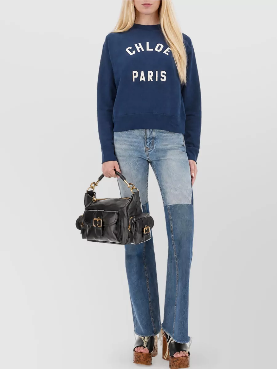 Chloé Cotton Logo Sweatshirt