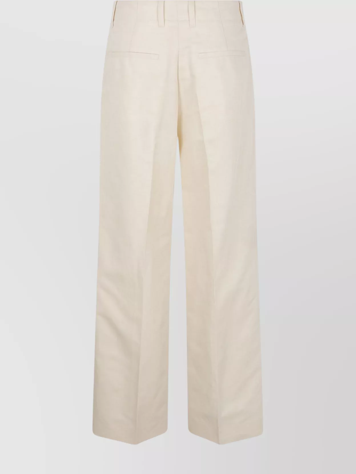 Filippa K Cotton Linen Straight Leg Trousers