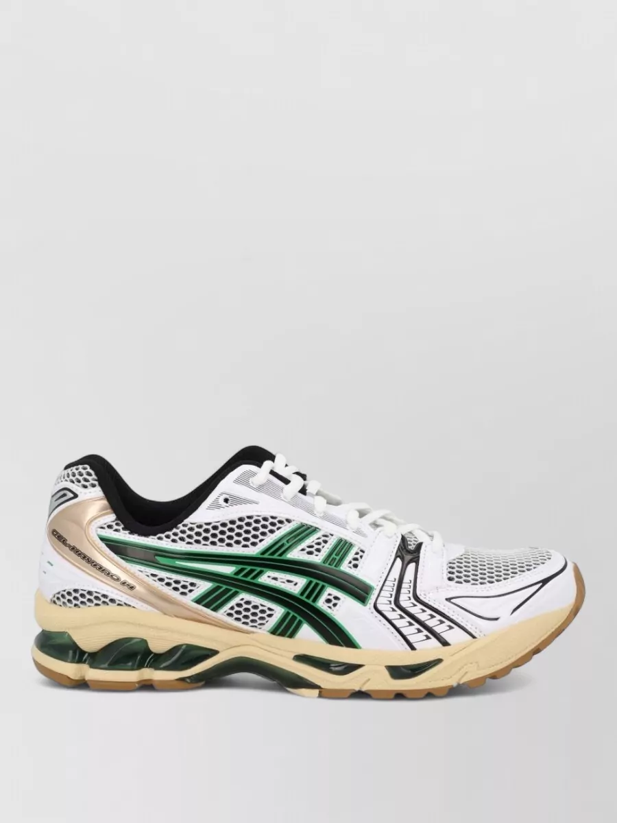 Asics Synthetic Leather Low-Top Sneakers