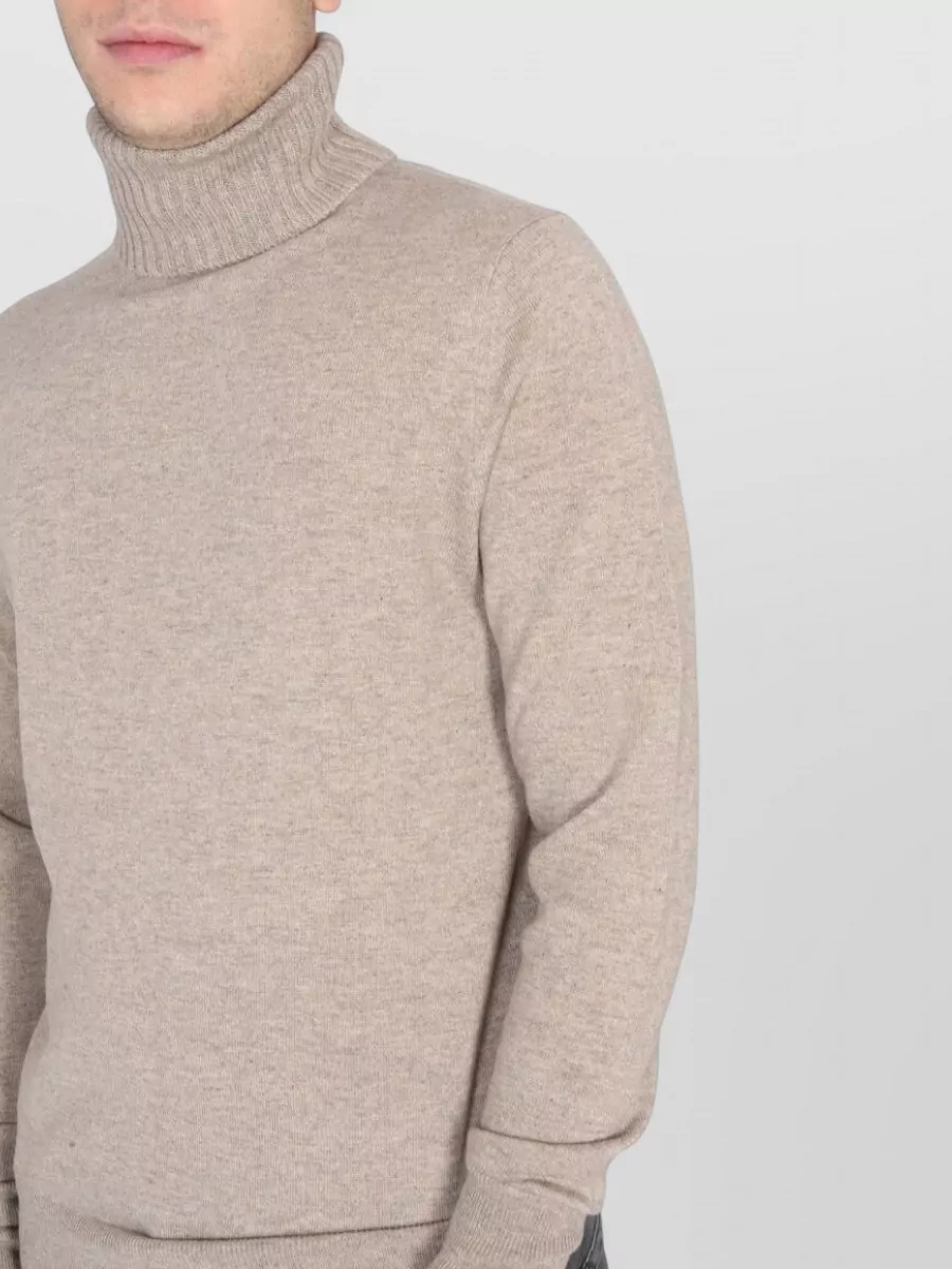 Ballantyne Cashmere Ribbed Turtleneck Jumper