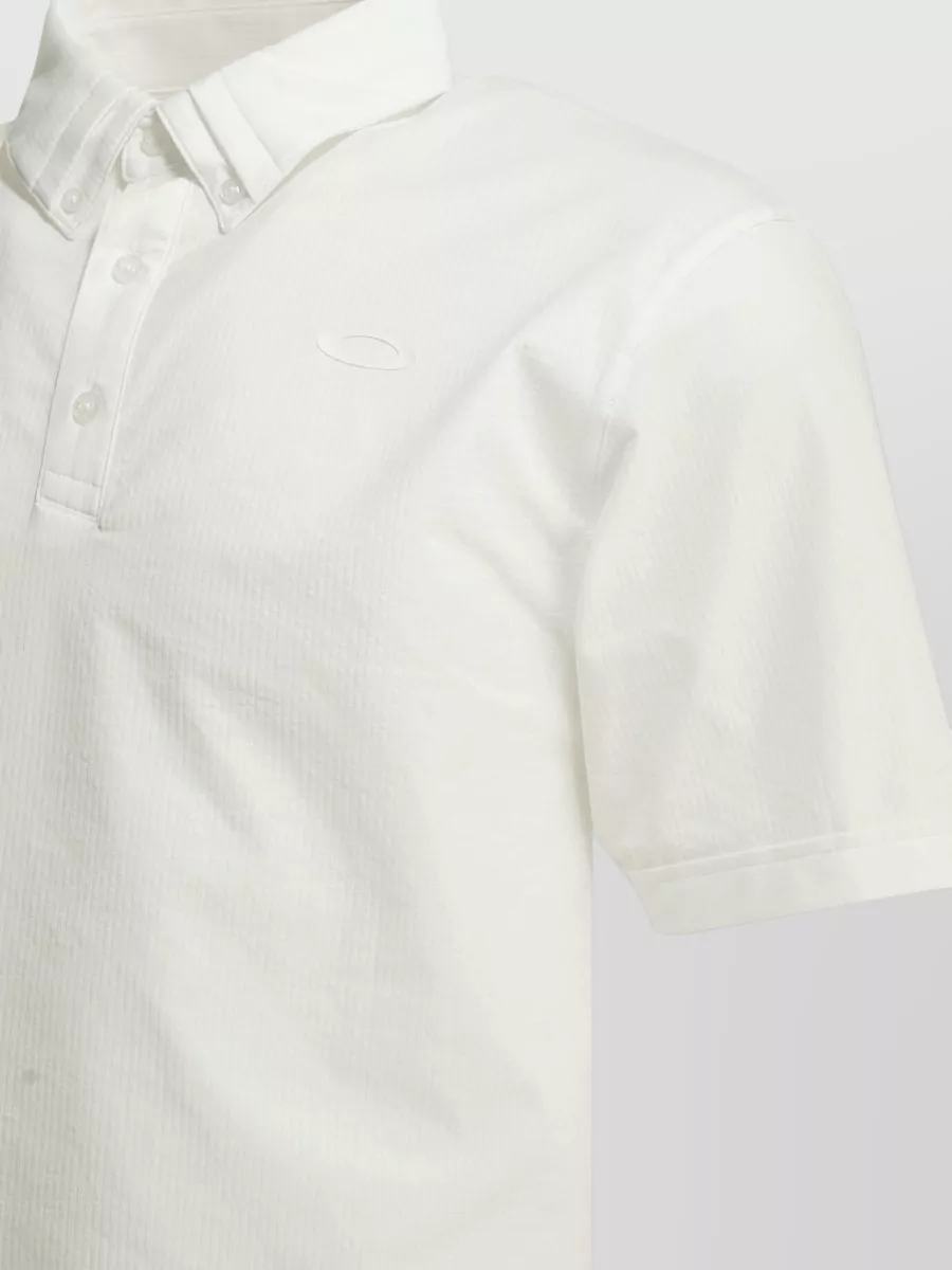 Oakley Seersucker Polo Shirt