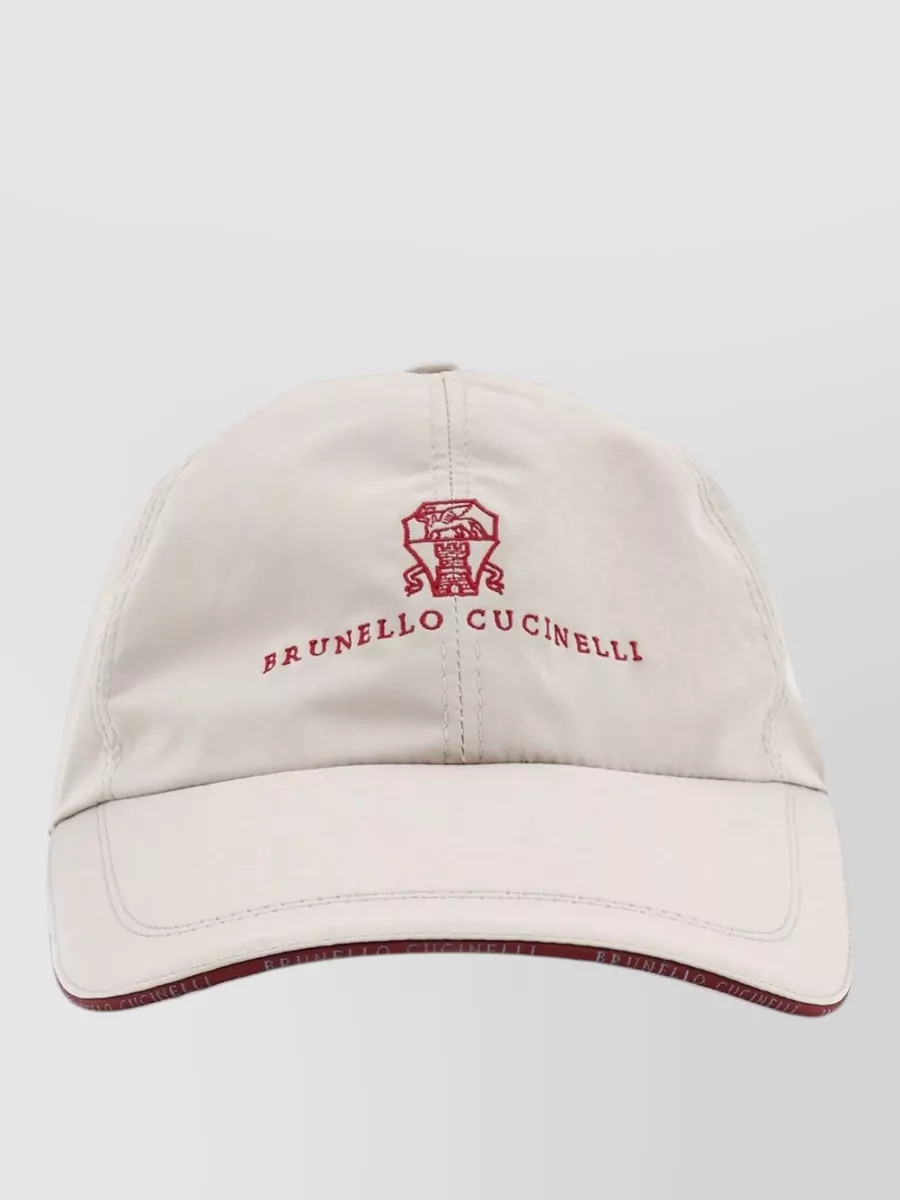 Brunello Cucinelli logo baseball cap