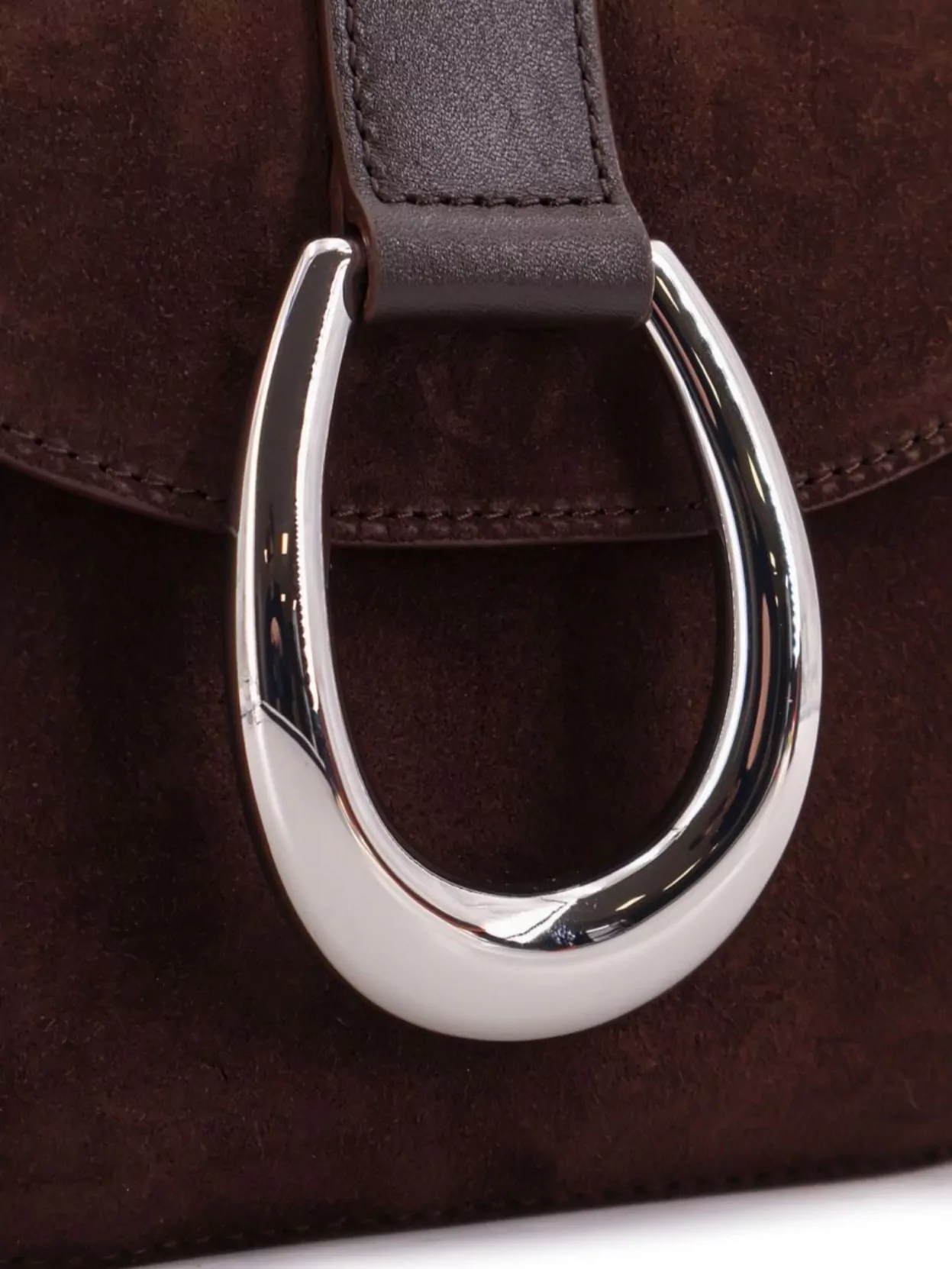 Staud Suede Crossbody Bag Adjustable Strap