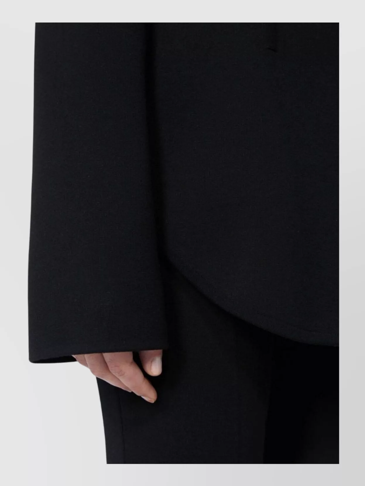 Sportmax Silhouette Enhancing Long Sleeve Knit Top