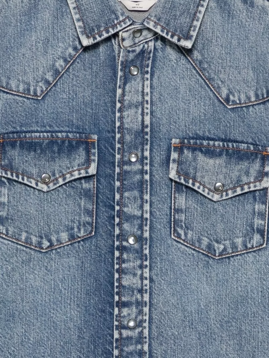 Jacob Cohen Denim Western Shirt