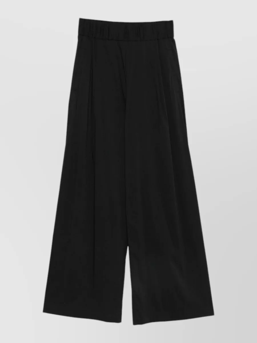 Semicouture Pleated wide-leg trousers