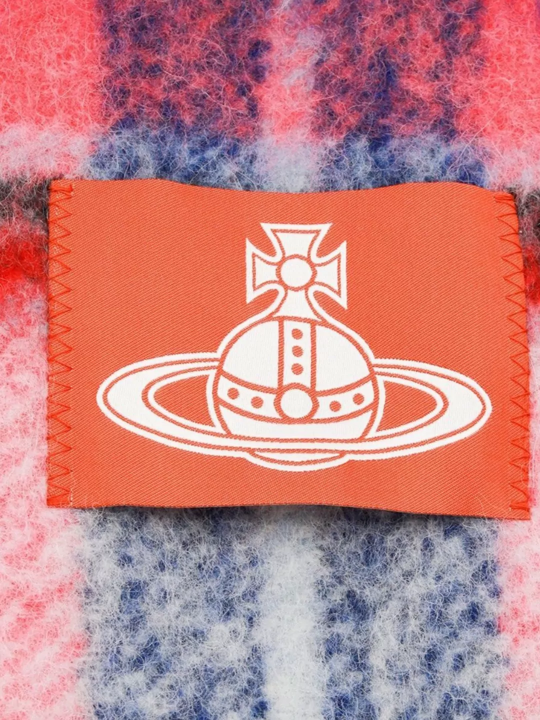 Vivienne Westwood Fringed Edge Fashion Scarf Accessory