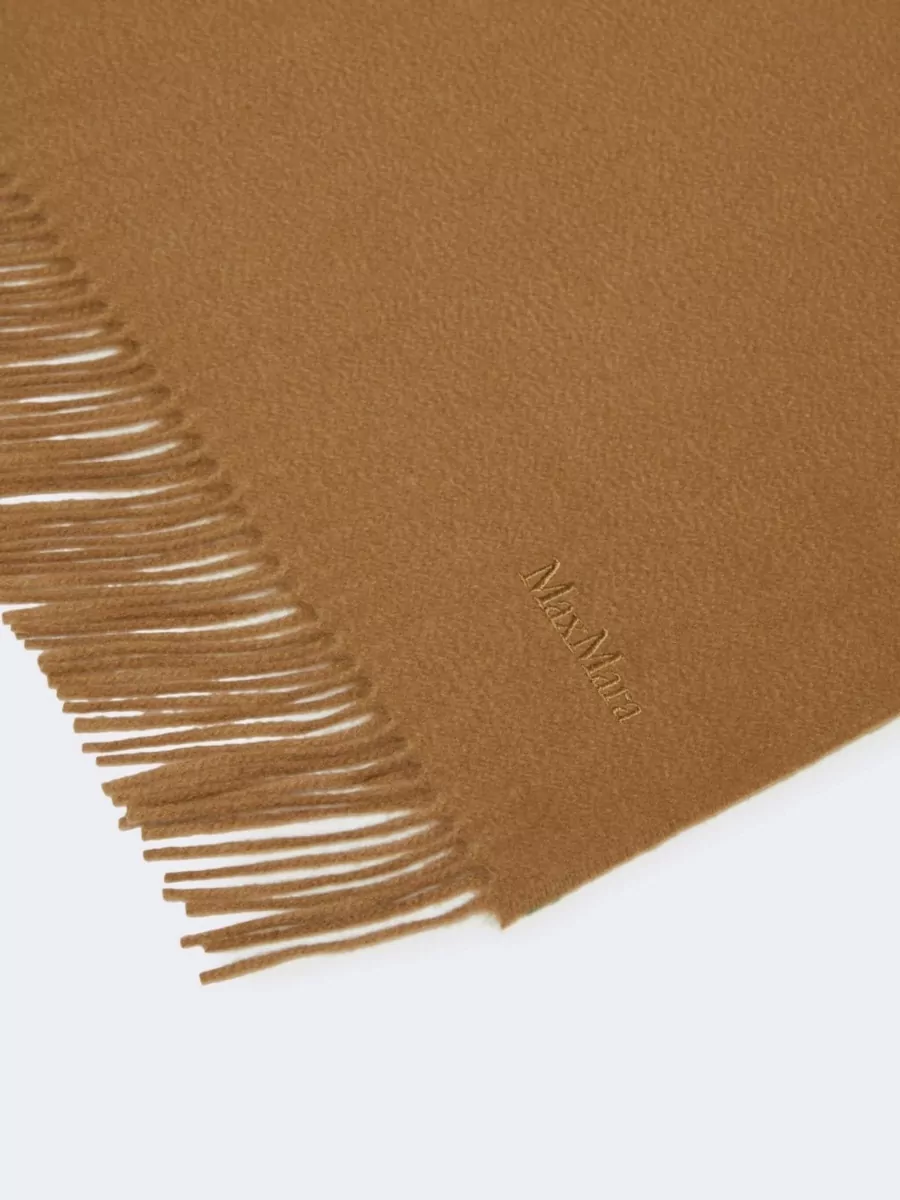 Max Mara Cashmere Fringed Scarf