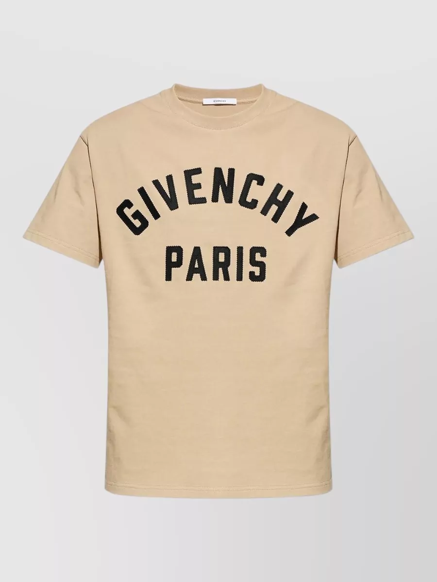 Givenchy cotton regular-fit logo-embroidered t-shirt