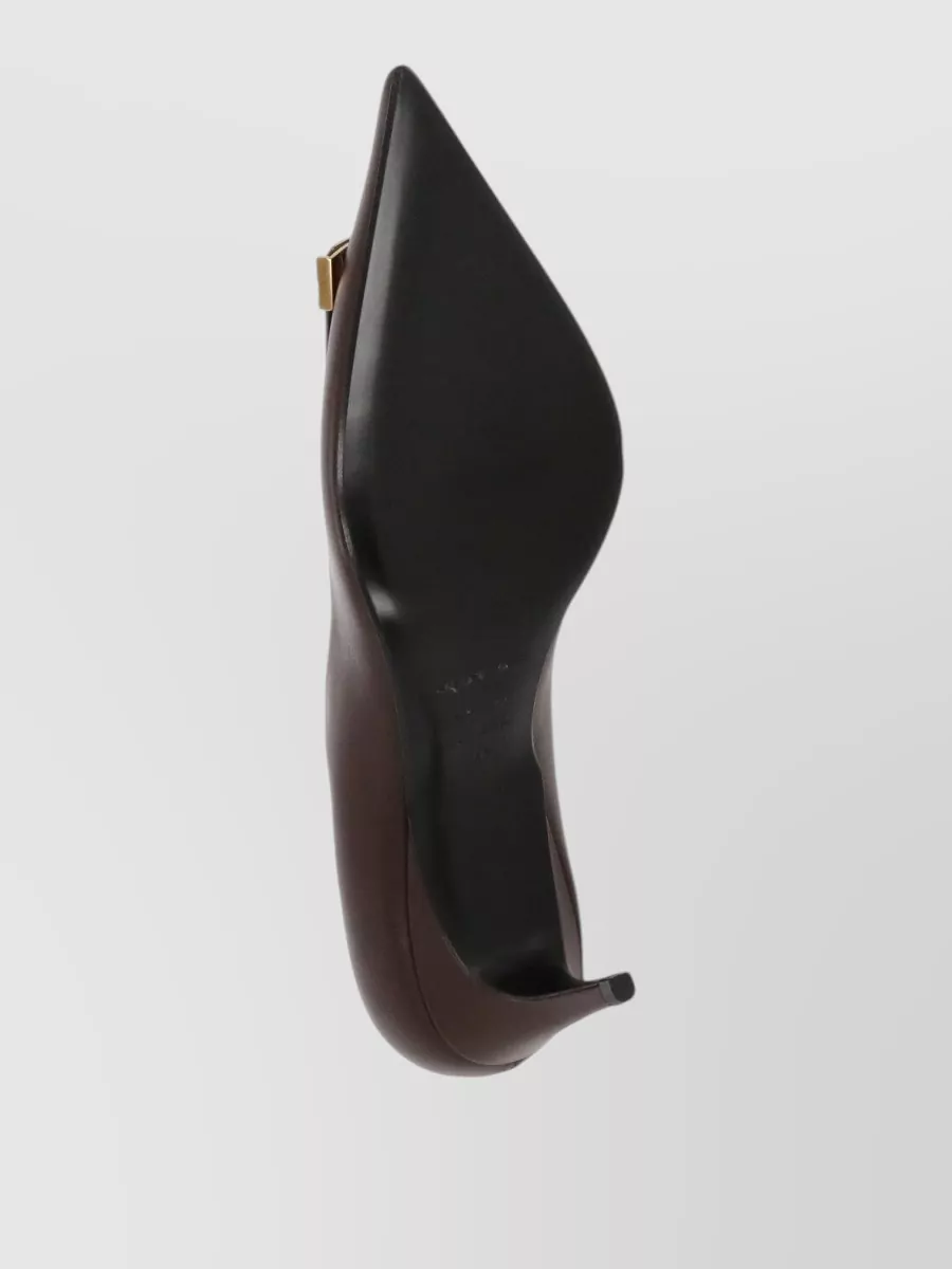 Sergio Rossi Calf Leather High Heel Pumps