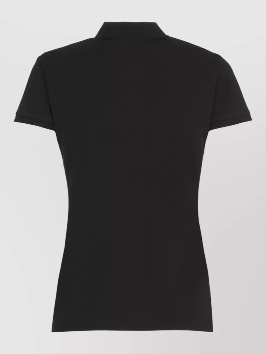 Ralph Lauren Cotton Five Button Polo Shirt Short Sleeves