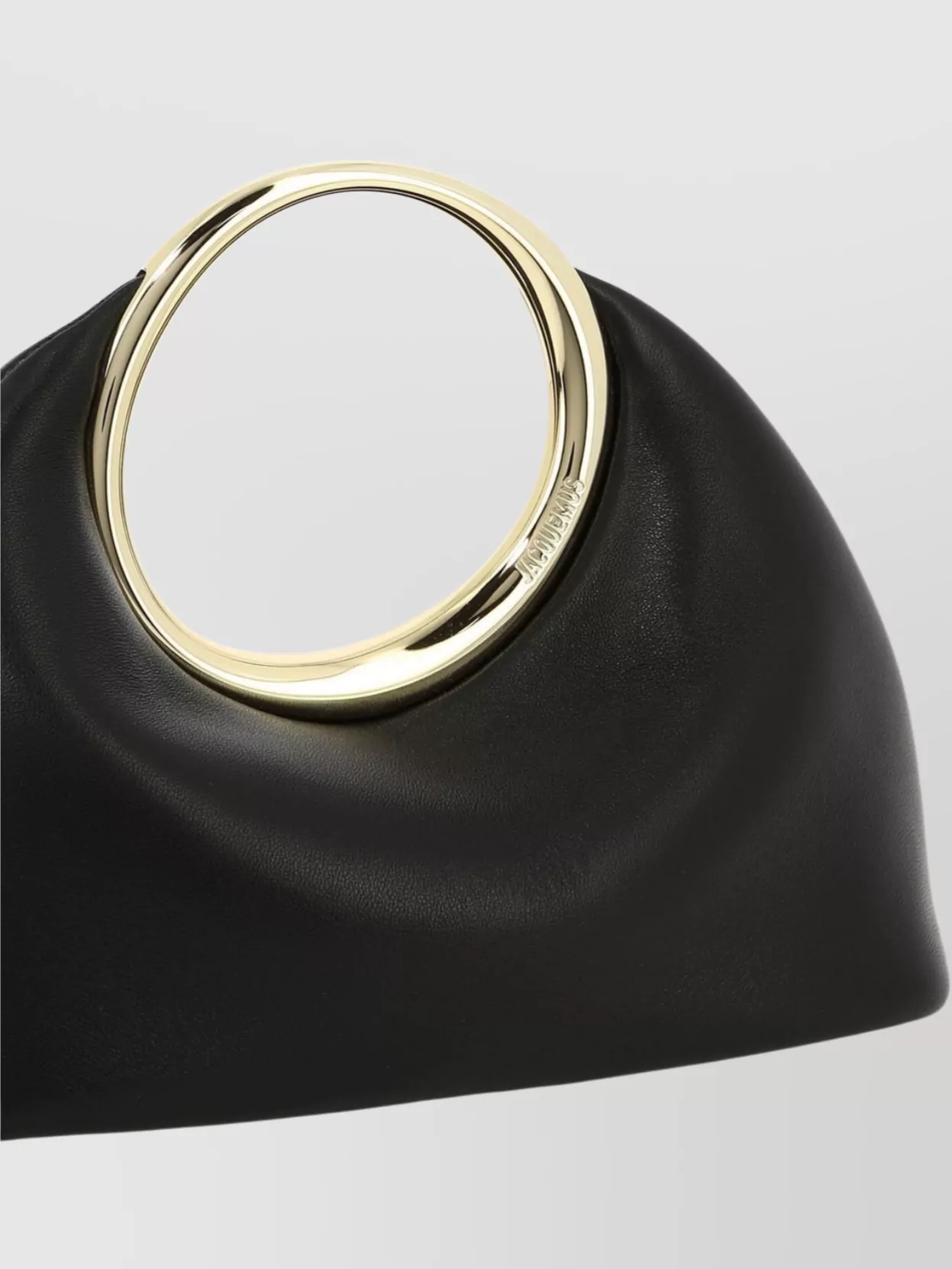 Jacquemus Handle Texture Shape Clutch Bags