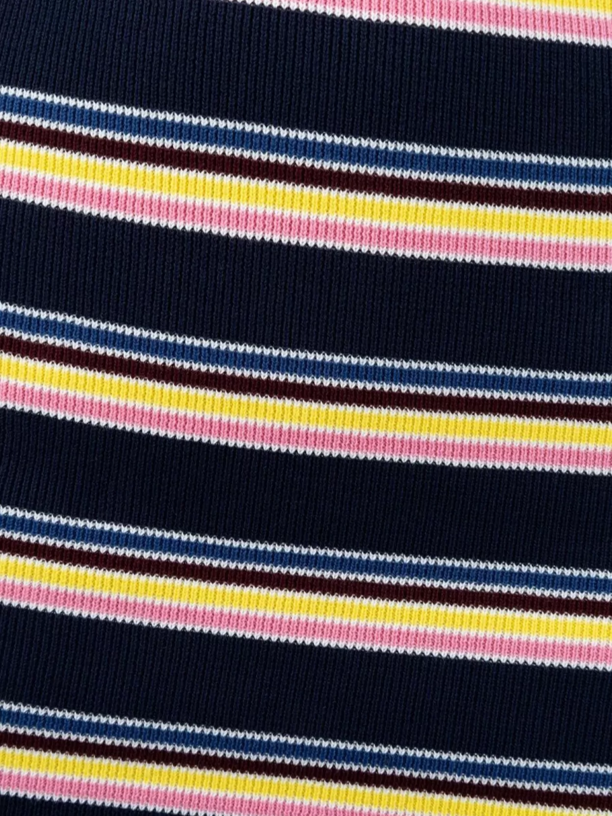 Prada Textured Scoop Neck Striped Sleeveless Dress