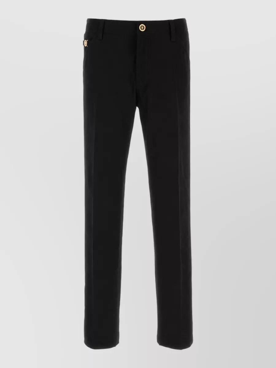 Versace cotton gabardine chino pants