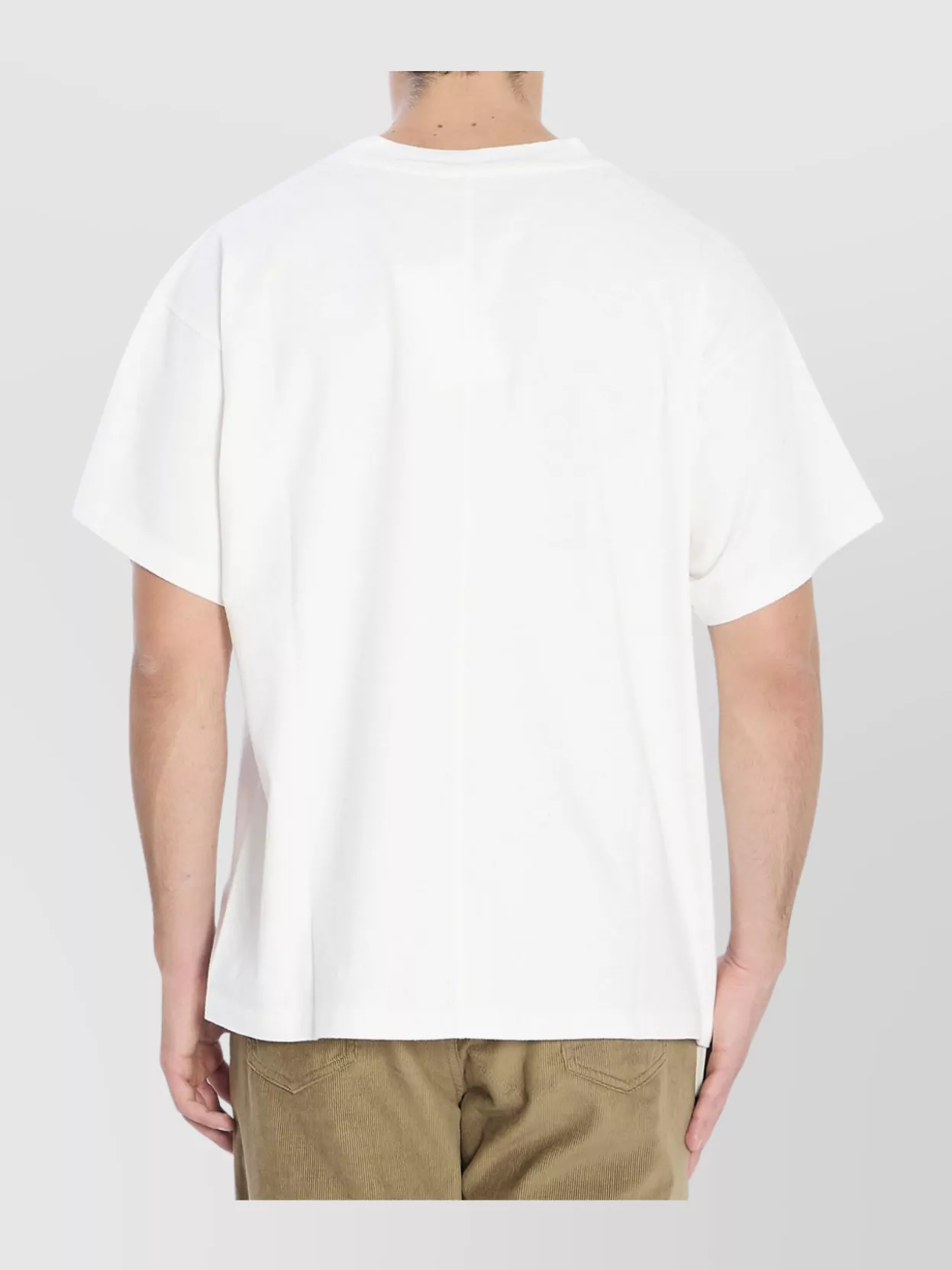 The Row Boxy Cut Cotton T-Shirt With Short Sleeves