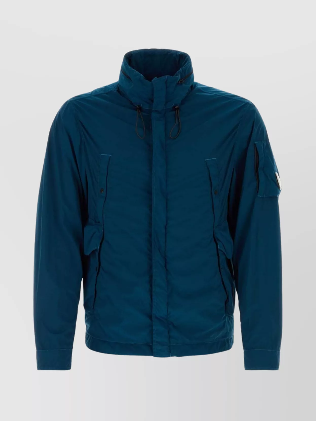 Shop C.p. Company Stretch Nylon Jacket Adjustable Hem