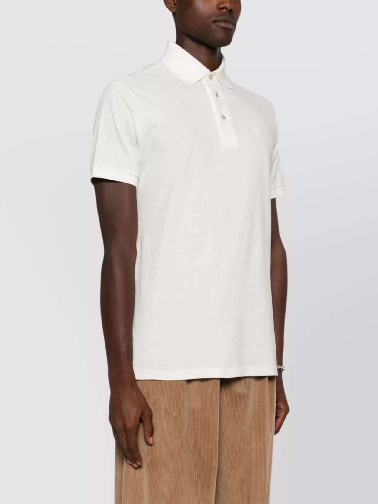 Etro Jacquard Paisley Polo Shirt
