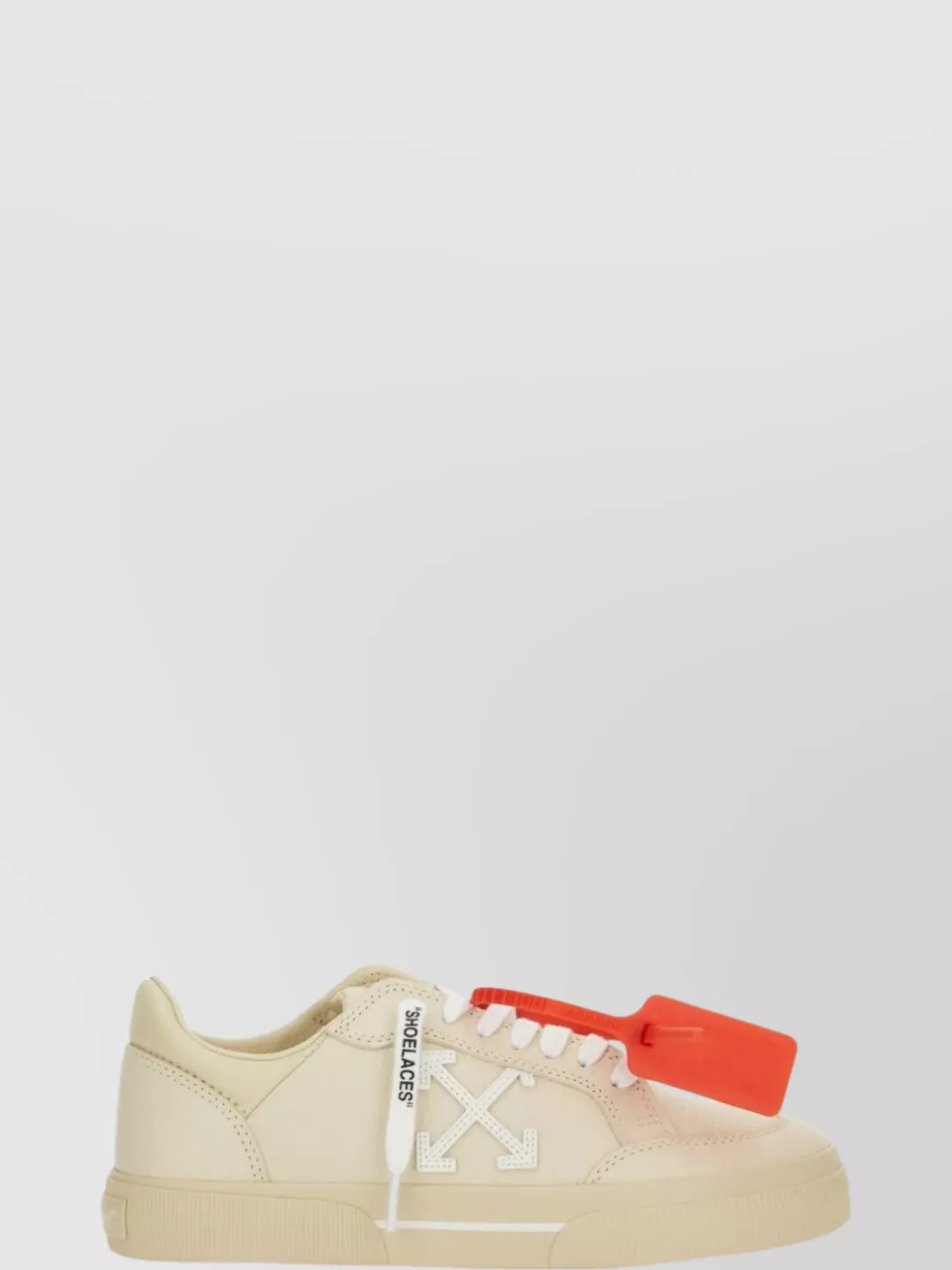 Off-White Casual Low-Top Sneakers Rubber Sole