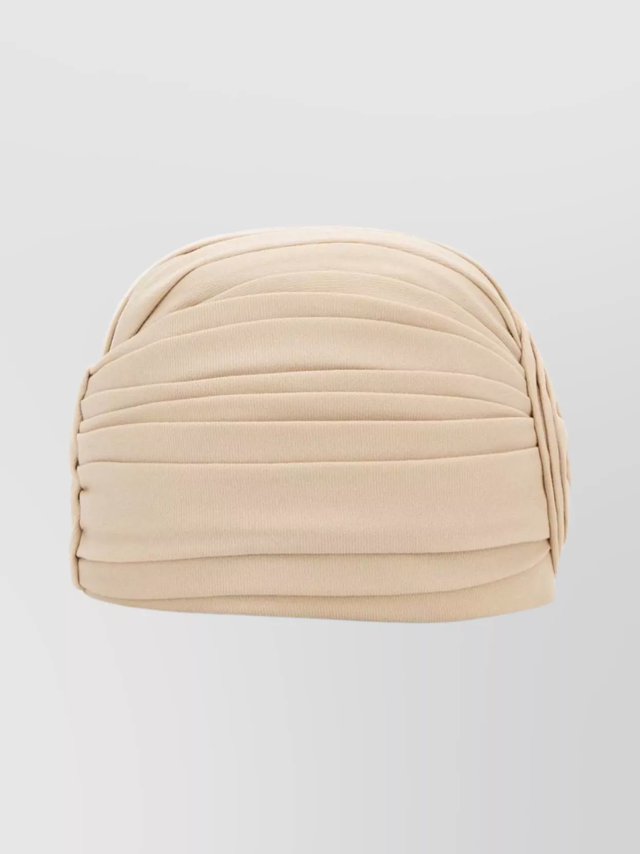 Valentino Garavani Turban With Knotted Detail And Pleated Design