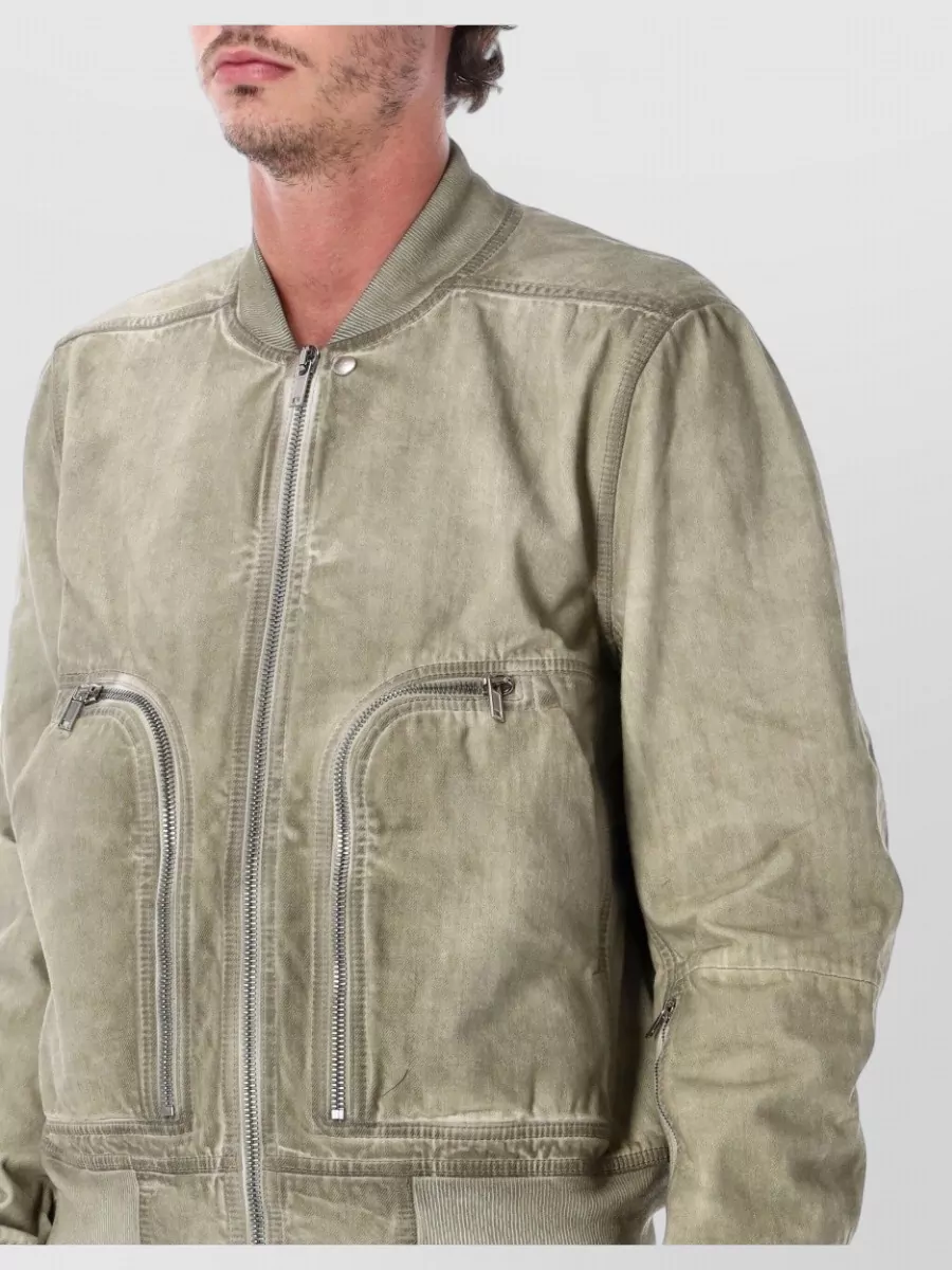 Rick Owens Drkshdw Cotton Regular-Fit Bomber Jacket