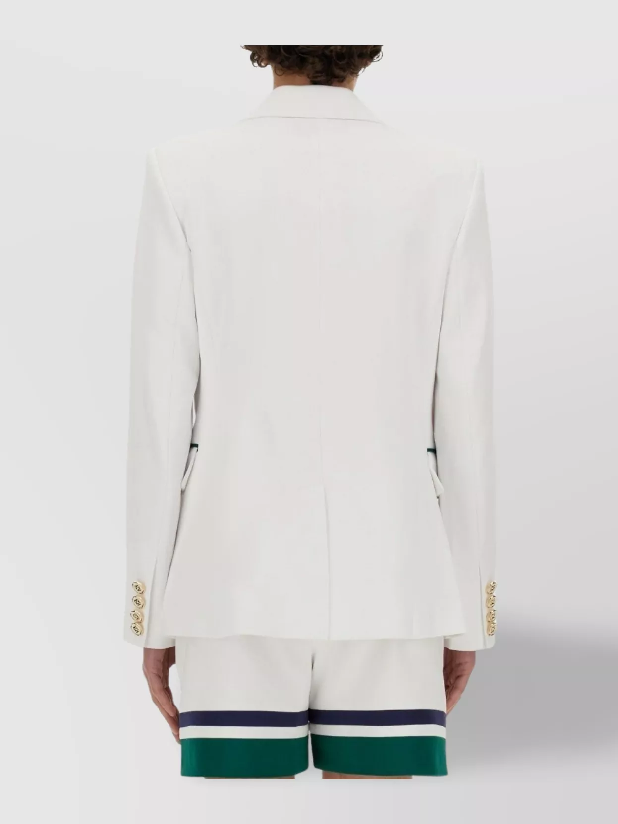 Casablanca Tailored Sport Jacket Featuring Button Detailing