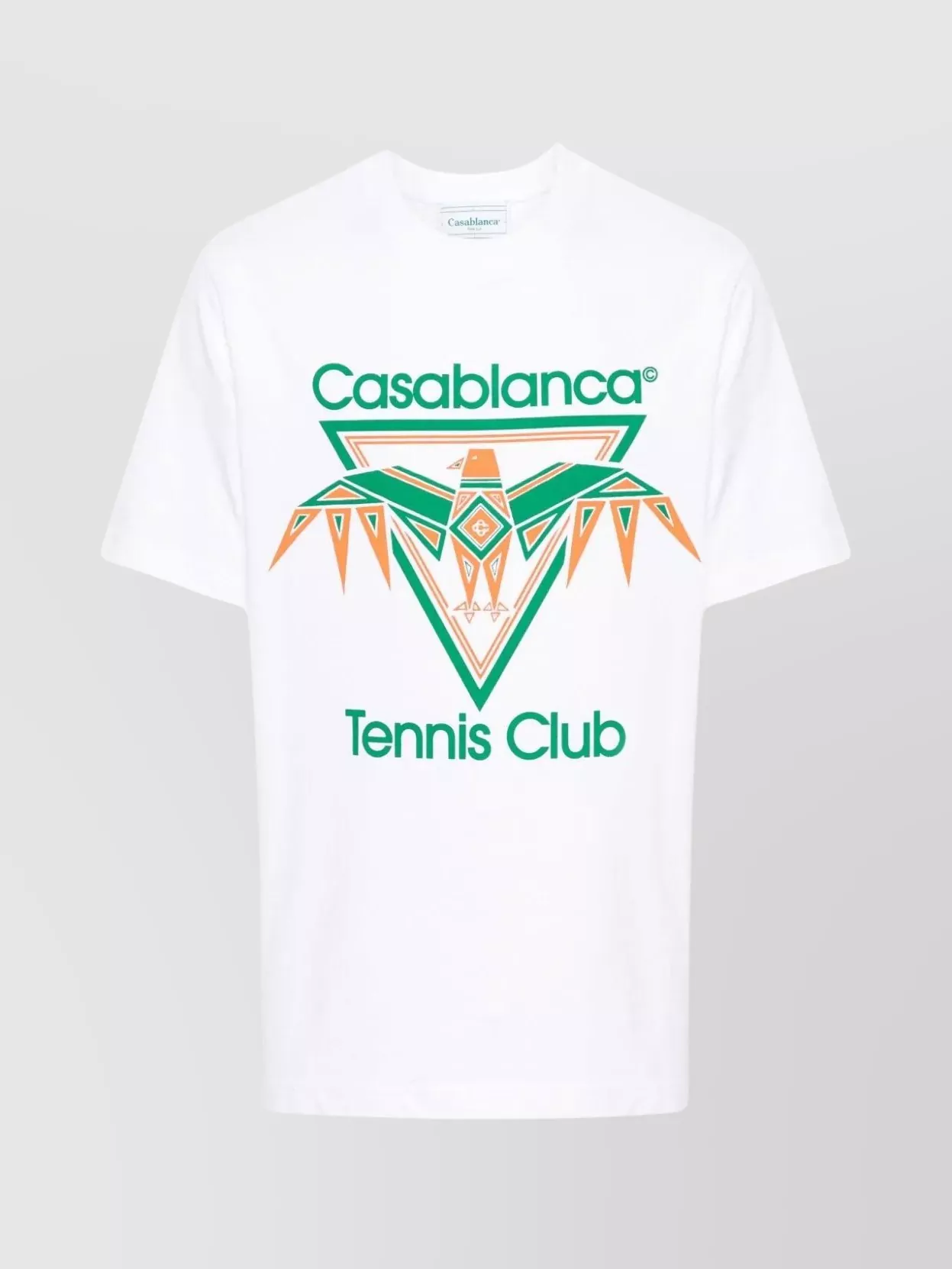 Shop Casablanca Eagle Fun Print T-shirt