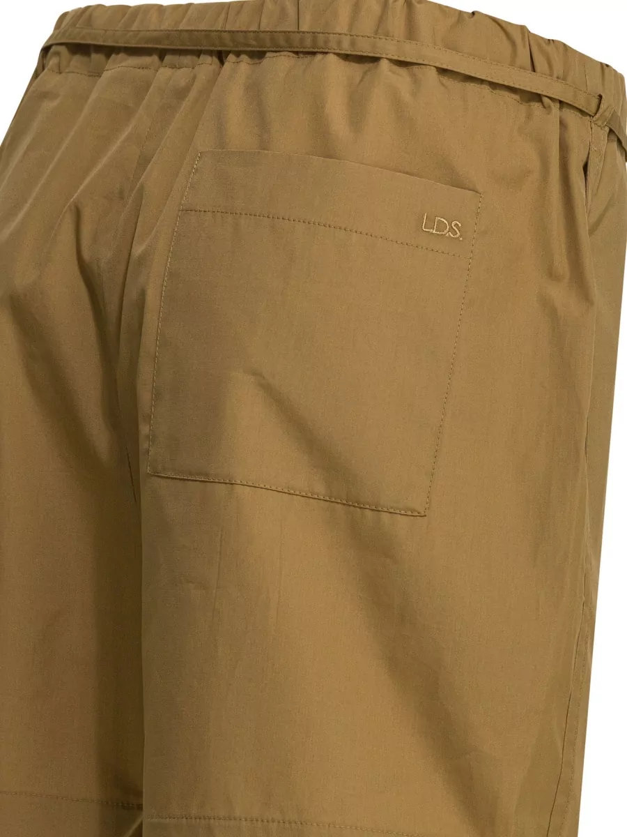 Loulou Studio Cotton Knee-Length Shorts