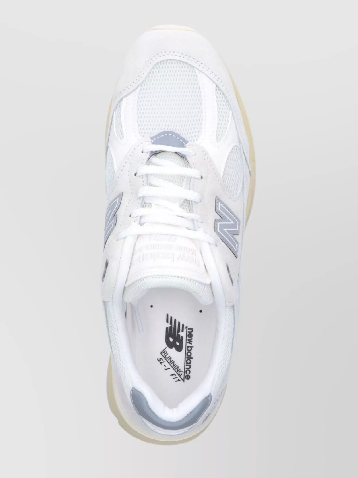 New Balance Low Top Sneakers With Mesh Panels And Suede Accents