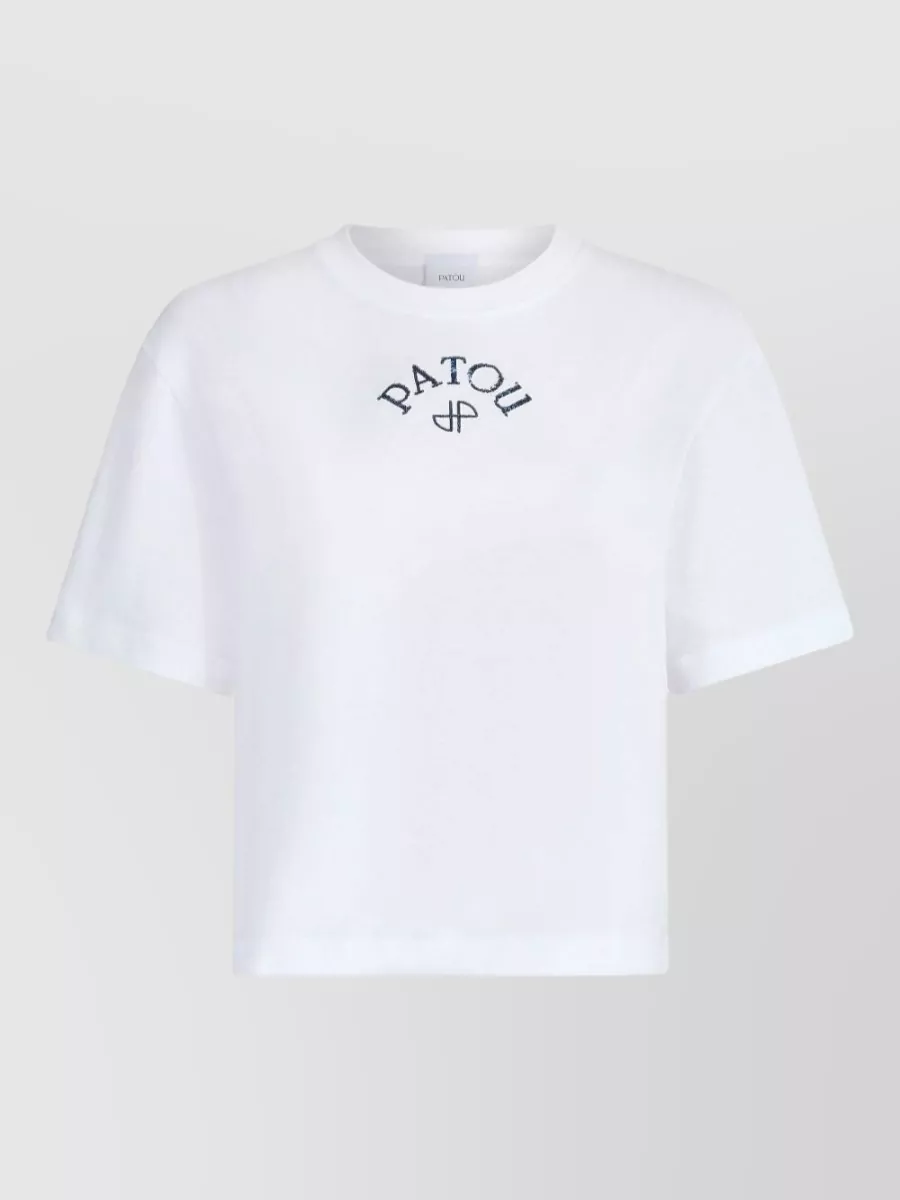 Patou Cotton short-sleeve t-shirt