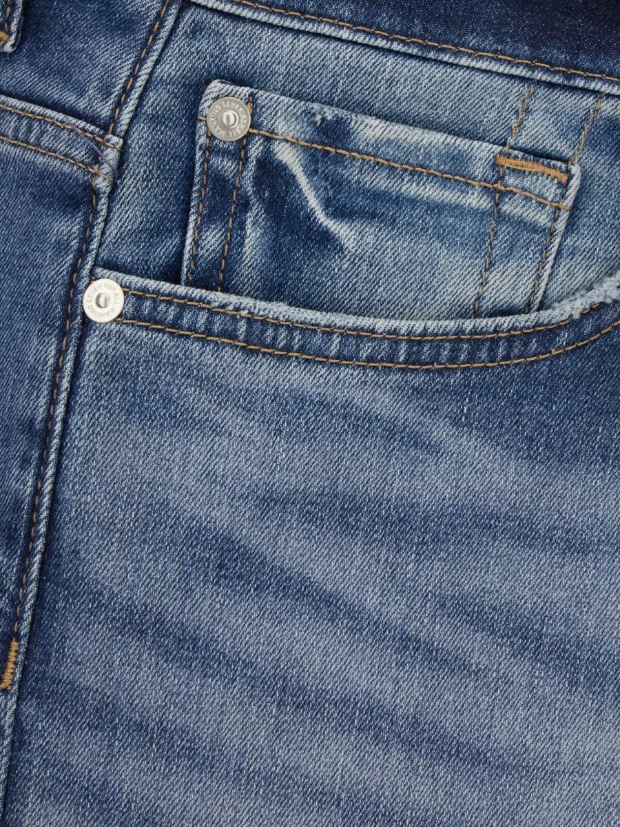7 For All Mankind Denim Wide-Leg Trousers