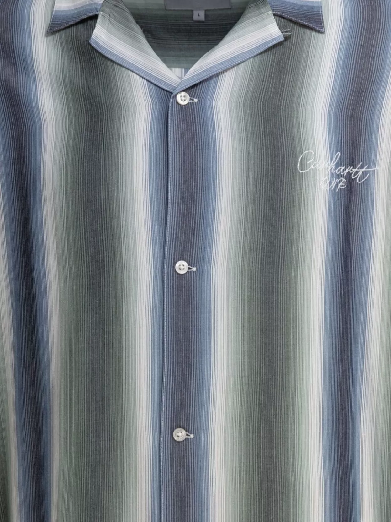 Carhartt Wip Short Sleeves Striped Pattern Shirt