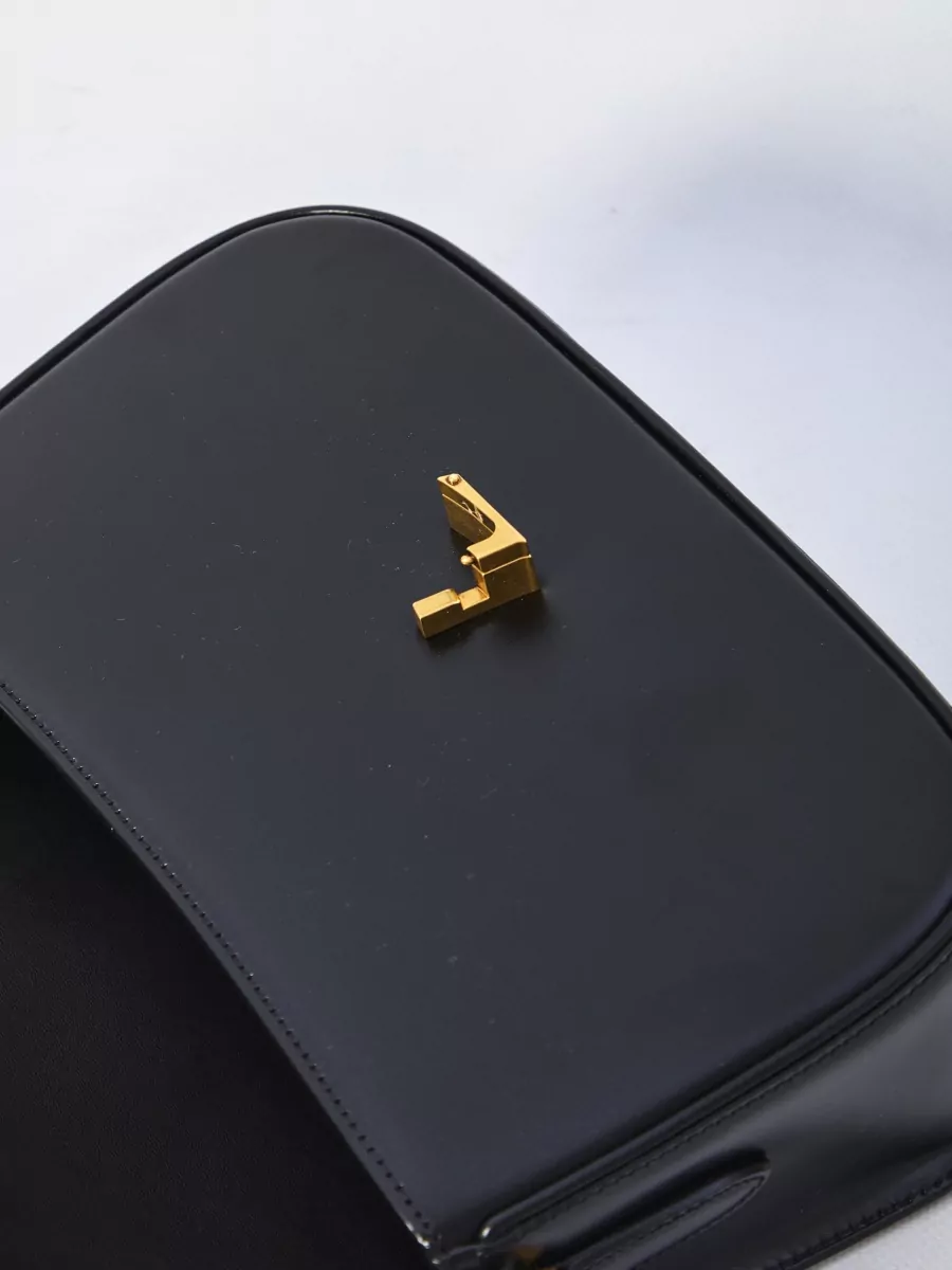 Saint Laurent Solferino Medium Shoulder Bag Gold Hardware