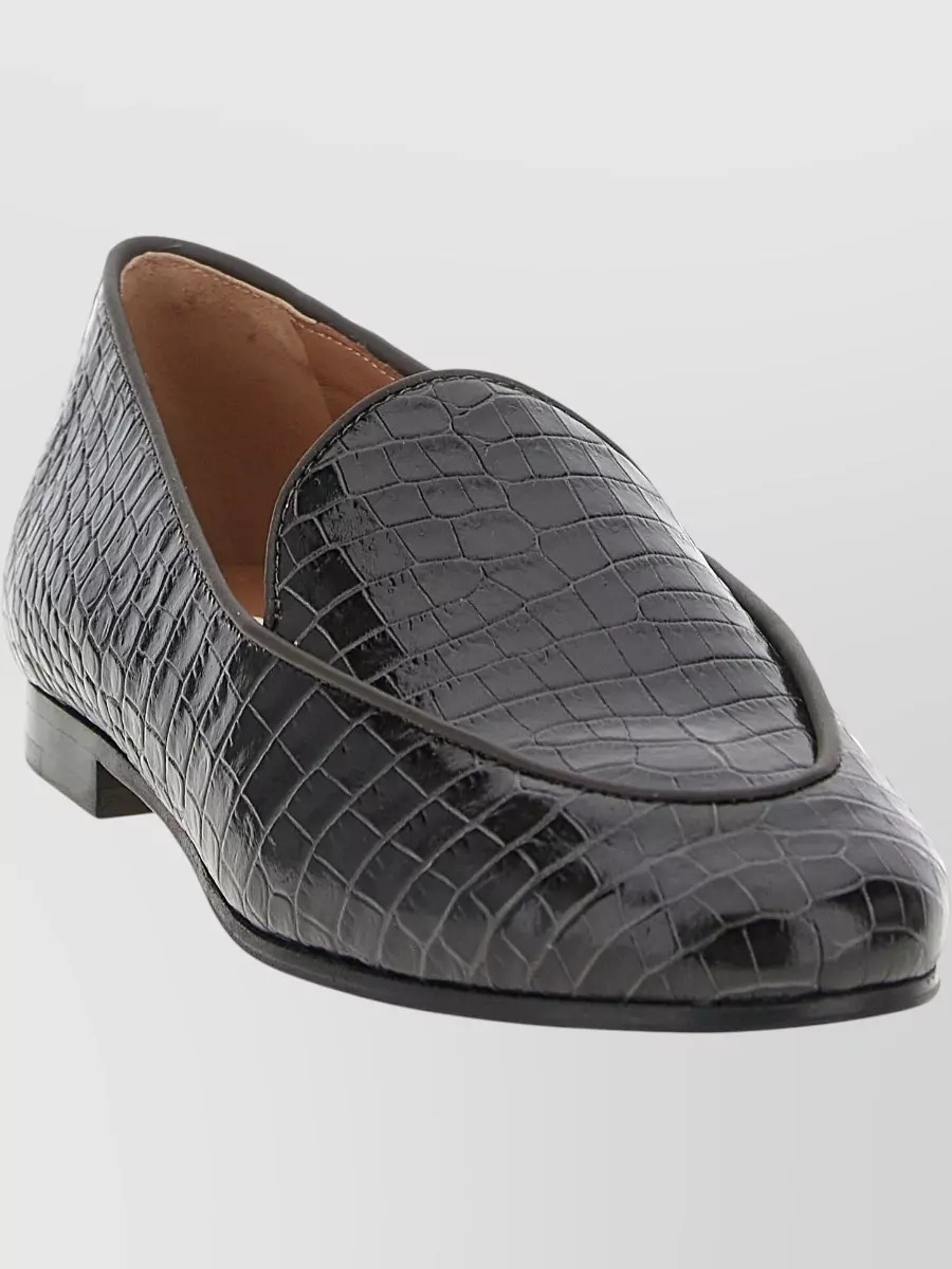 Aquazzura Leather Loafers