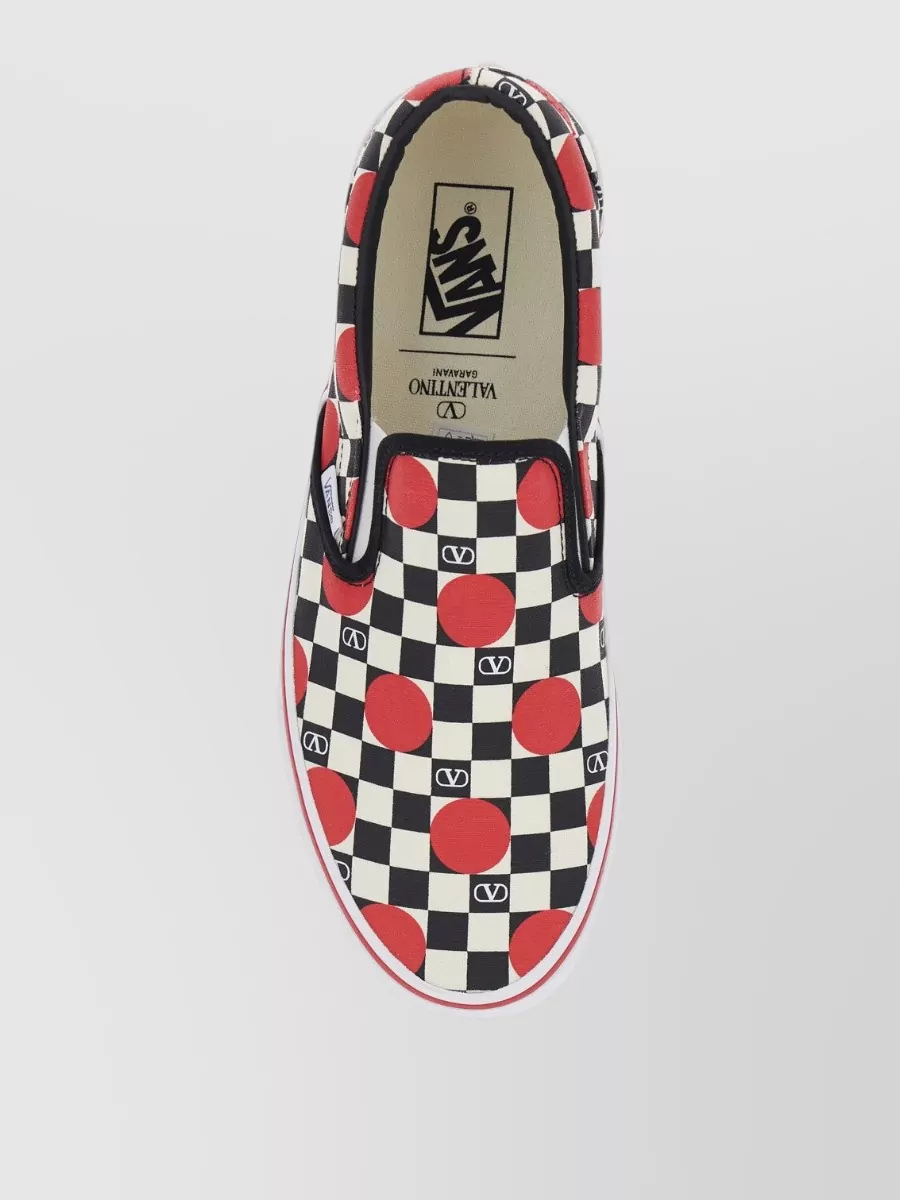 Valentino Garavani Printed Cotton Slip-On Sneakers