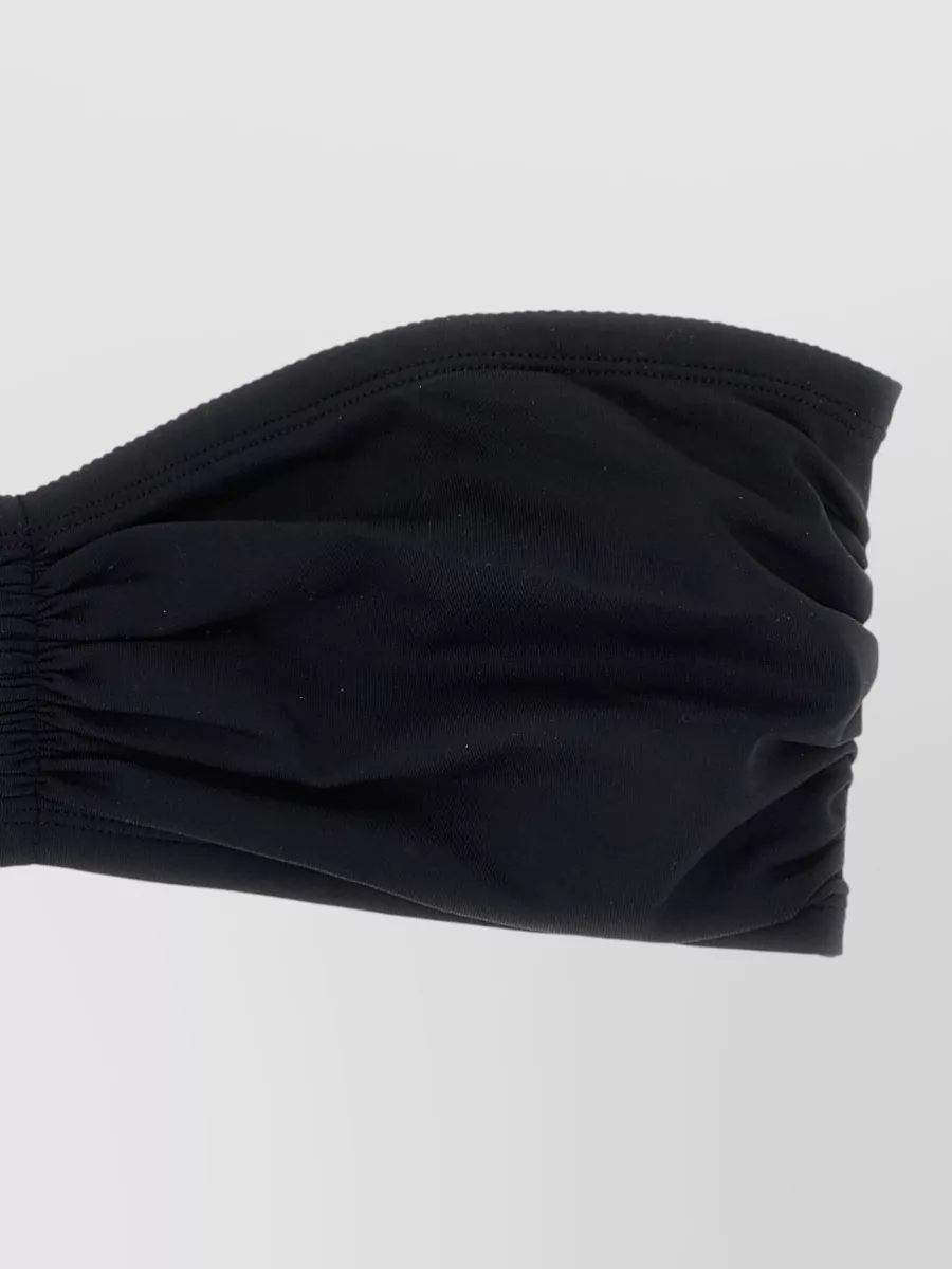 Eres Ruched Bandeau Bikini Top Show Design