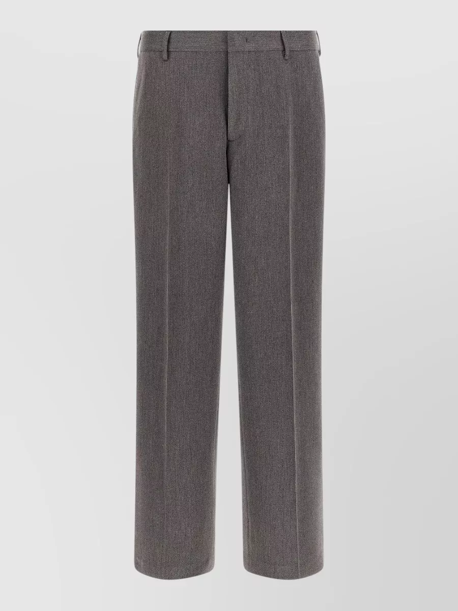 Cellar Door polyester wide-leg trousers