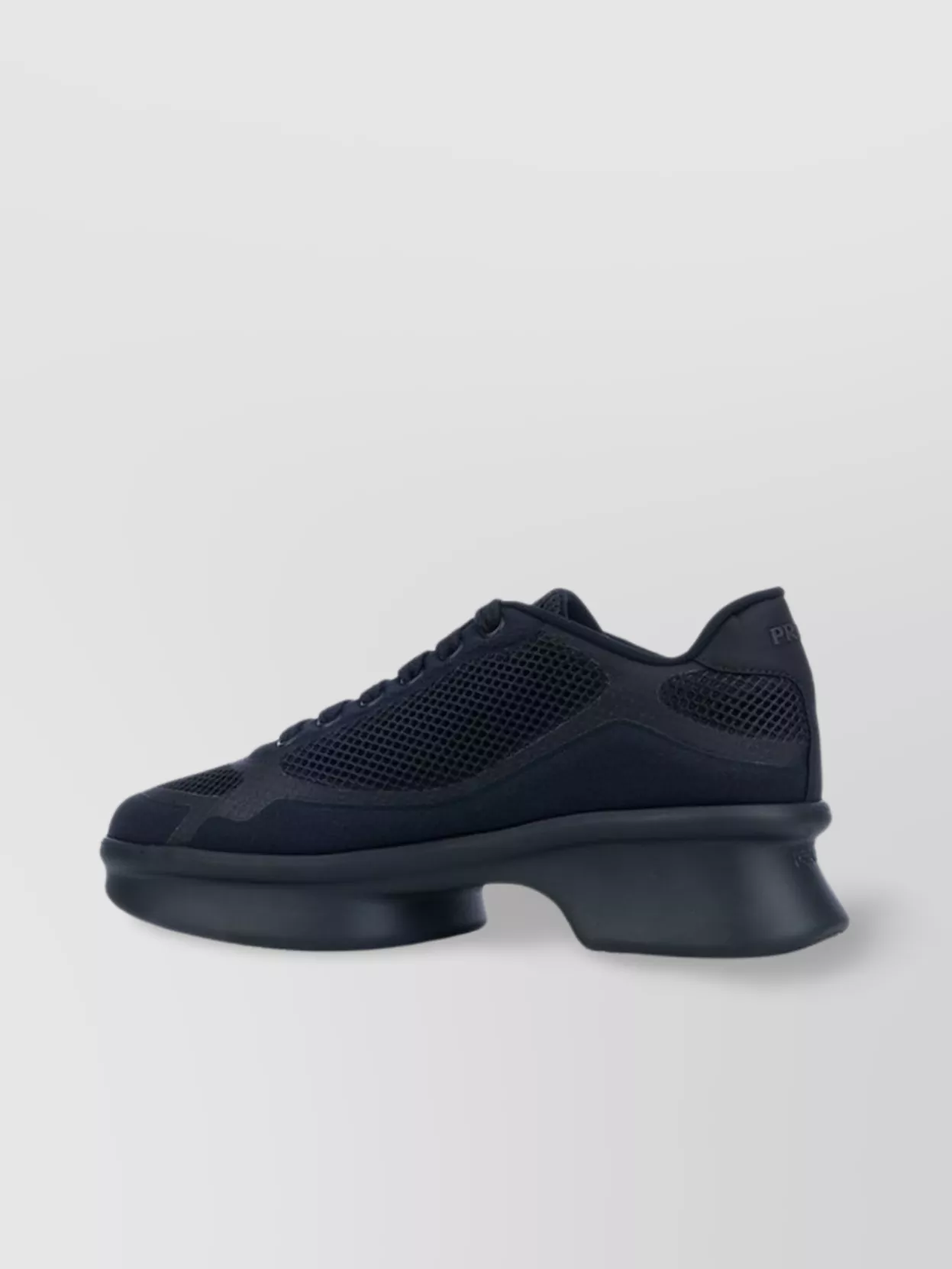 Prada Sneakers Mesh Upper Rubber Sole